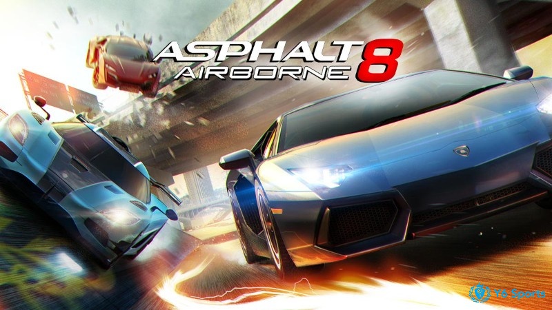 Asphalt 8 Airborne nổi bật với những pha đua tốc độ và đồ họa ấn tượng
