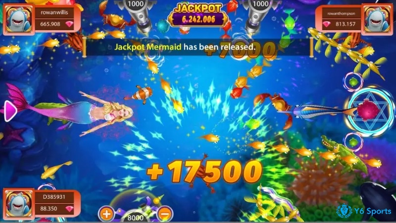 Fish Hunter mang đến trải nghiệm đại dương 3D sống động và những pha bắn cá mãn nhãn.