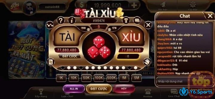 Game tài xỉu đổi tiền thật là một phiên bản trực tuyến của trò chơi xúc xắc truyền thống