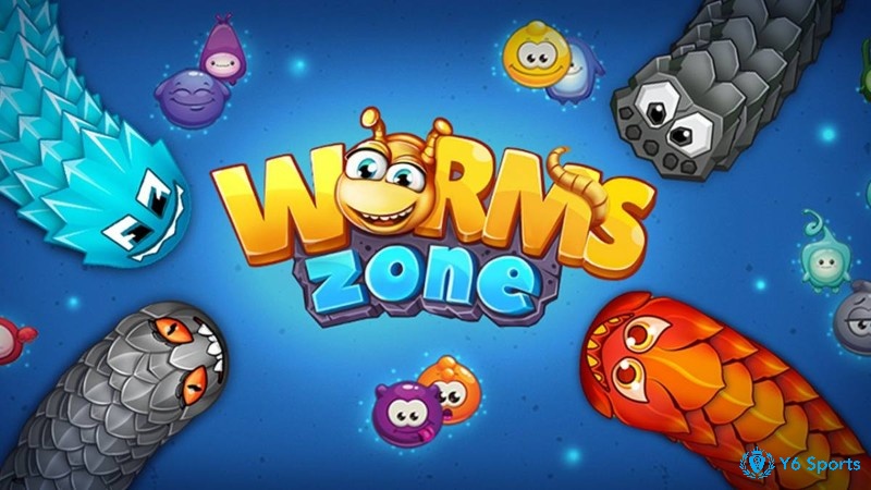 Worms Zone.io nổi bật với rắn tròn dễ thương, màu sắc vui nhộn và tùy biến đa dạng.