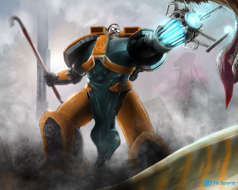 Top game PC hay nhất mọi thời đại - Gordon Freeman cùng khẩu Gravity Gun tạo nên chuẩn mực mới cho dòng FPS.