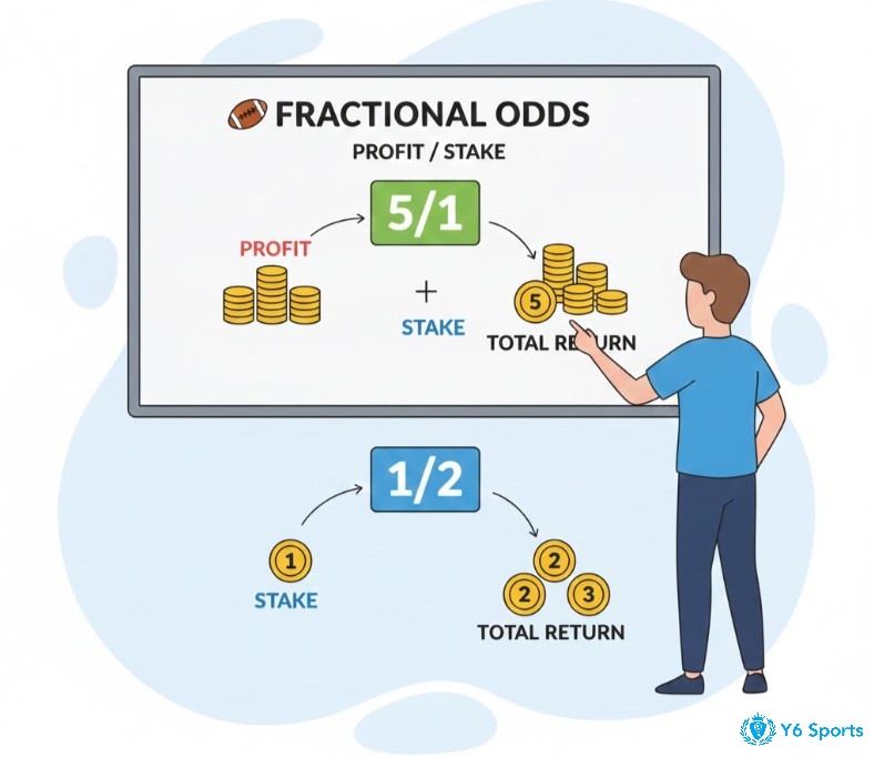 Fractional odds bóng đá là gì?