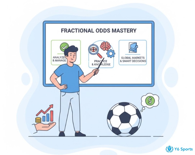 Hiểu fractional odds bóng đá giúp quản lý cược tốt hơn và tiếp cận thị trường quốc tế