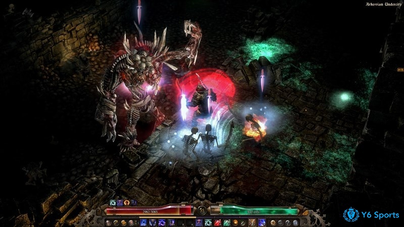 Hệ thống hầm ngục tăm tối cùng nhiều thử thách khó khăn đang chờ bạn khám phá và vượt qua