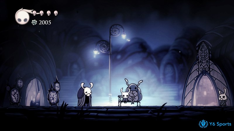 Hollow Knight xây dựng một thế giới ngầm xinh đẹp và rộng lớn vừa u tối và huyền bí