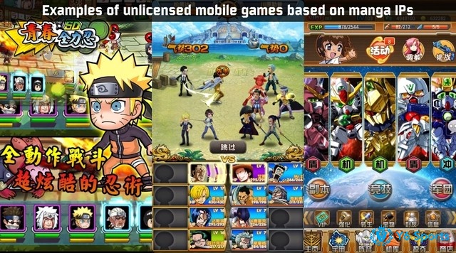 Game Naruto lậu giúp người chơi trải nghiệm nhiều nhân vật hơn so với phiên bản gốc của trò chơi này
