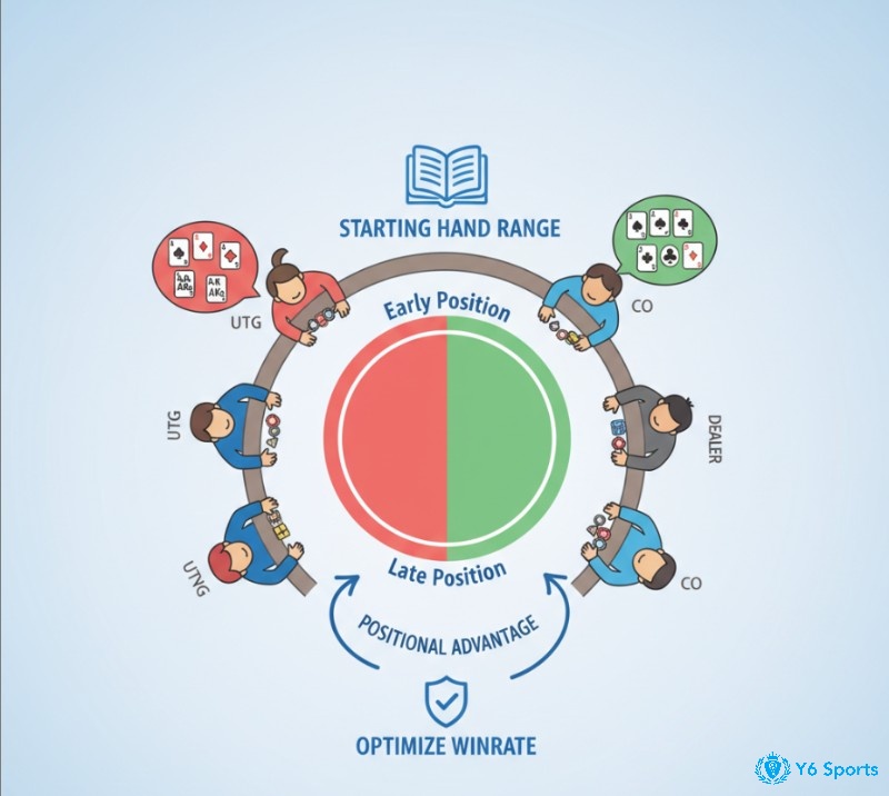 Người chơi Poker texas Việt Nam phân tích vị trí và lựa chọn bài khởi đầu phù hợp để tối ưu hóa chiến thuật pre-flop