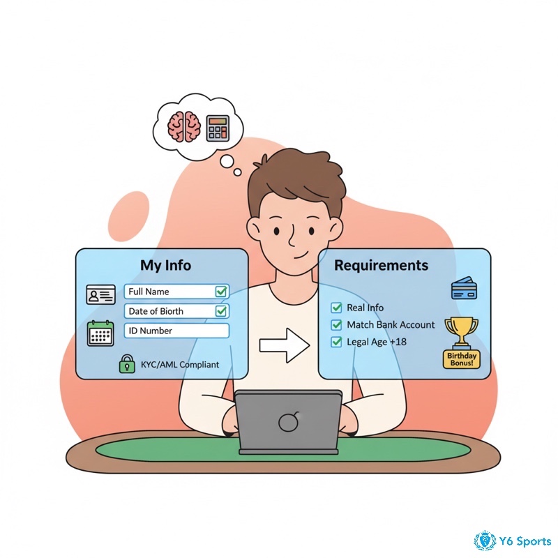 Đăng ký tài khoản casino gồm gì? Hướng dẫn chi tiết từ A–Z