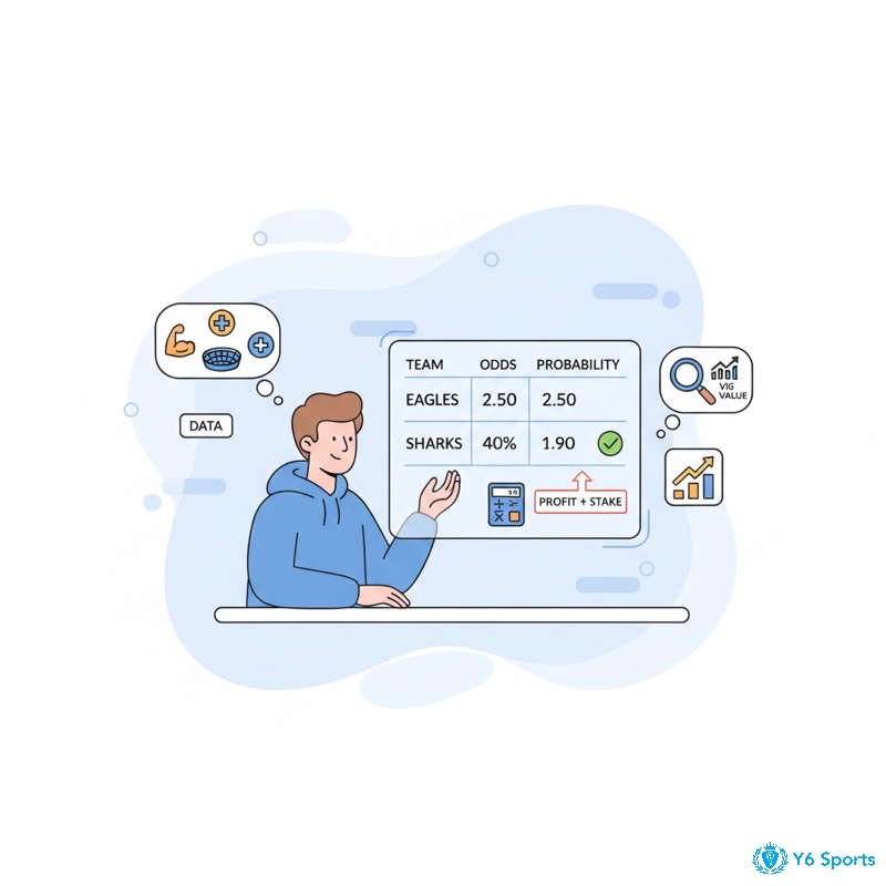 Người chơi phân tích odds thập phân là gì trên màn hình, so sánh các con số để đưa ra quyết định đặt cược thông minh