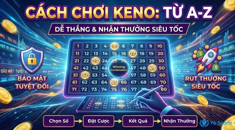 Cách chơi Keno: Luật chơi, Các loại cược & Mẹo chiến thắng