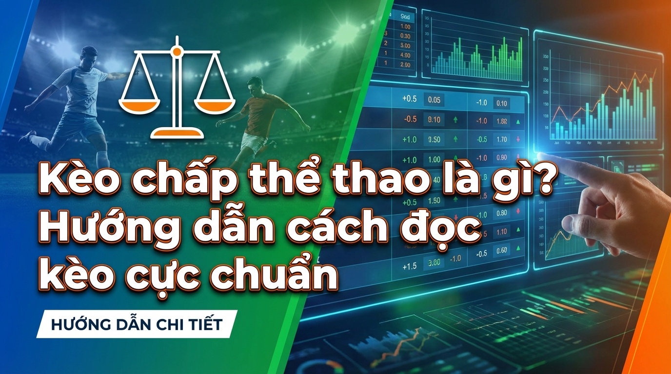 Kèo chấp thể thao là gì? Hướng dẫn cách đọc kèo cực chuẩn