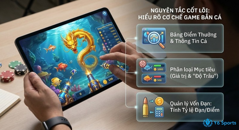 Kinh nghiệm bắn cá không bị thua: hiểu rõ cơ chế, bảng điểm thưởng, phân loại cá giá trị, và quản lý tỷ lệ đạn/điểm để tối ưu lợi nhuận