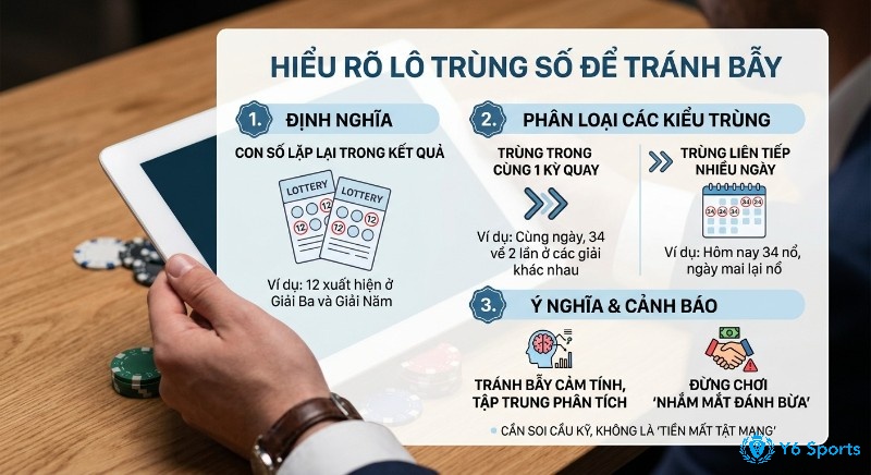 Tổng quan 3 bước hiểu bản chất, lô trùng số là gì, phân loại các kiểu trùng và ý nghĩa cảnh báo để tránh 'tiền mất tật mang'