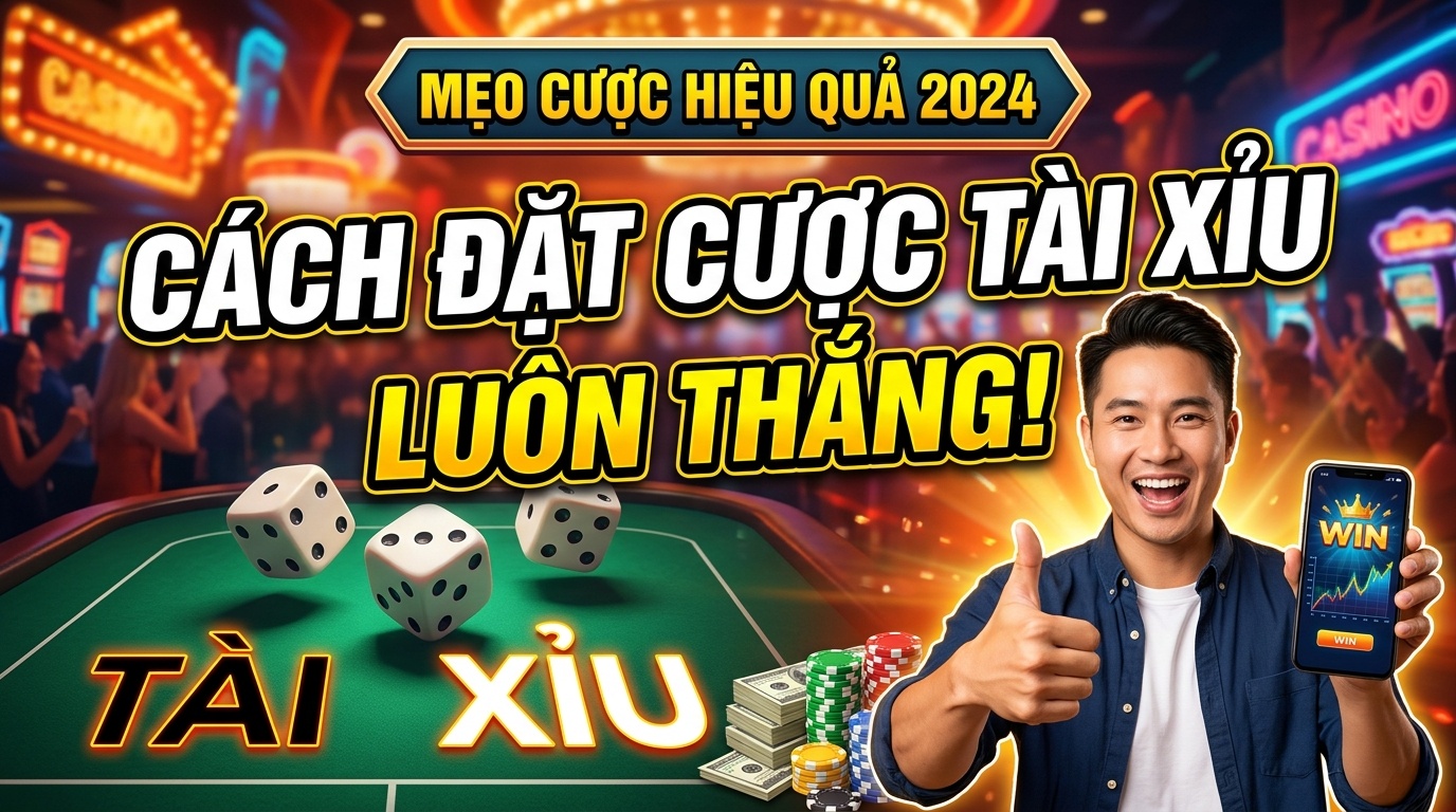 Cách đặt cược tài xỉu luôn thắng - Mẹo cược hiệu quả 2026