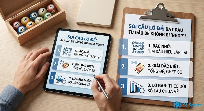 Hướng dẫn 3 bước soi cầu lô đề là gì cơ bản giúp người mới bắt đầu với bạc nhớ, giải đặc biệt và lô gan