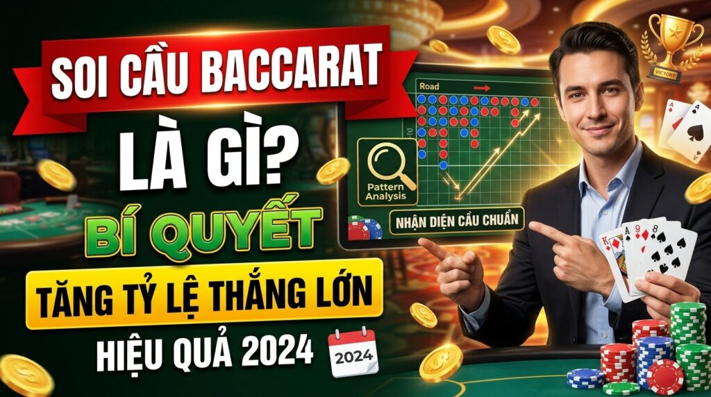 Soi cầu Baccarat là gì? Bí quyết tăng tỷ lệ thắng lớn hiệu quả