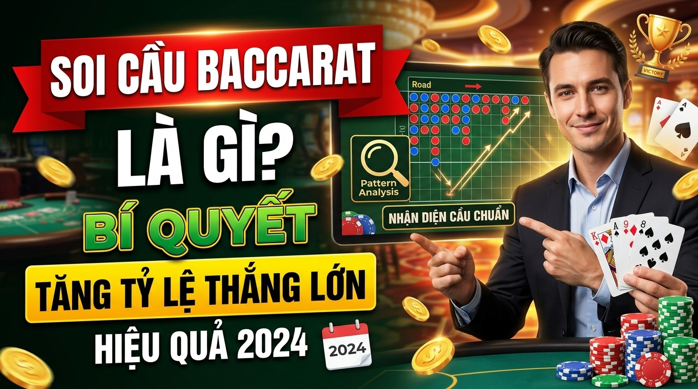 Soi cầu Baccarat là gì? Bí quyết tăng tỷ lệ thắng lớn hiệu quả