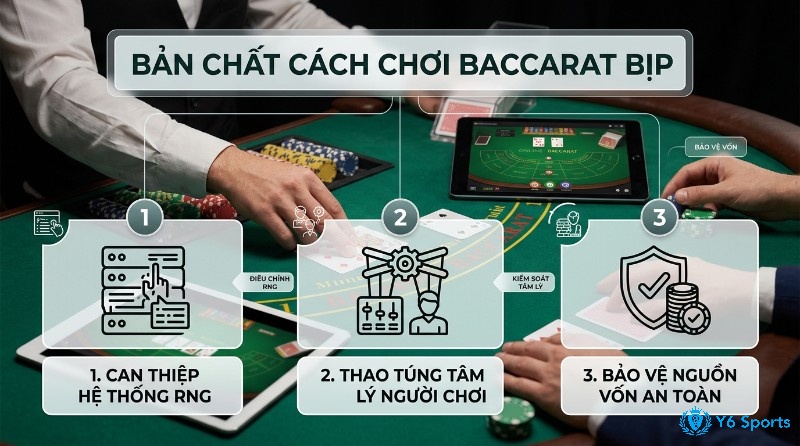 Trong môi trường thiếu minh bạch, cơ chế không rõ ràng và yếu tố tâm lý có thể khiến người chơi khó kiểm soát vốn và rủi ro tăng cao trong cách chơi baccarat bịp